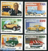 Netherlands Antilles 1998 Automibiles 6v, Mint NH, Transport - Automobiles - Auto's