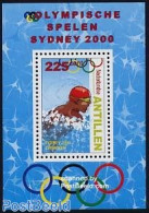 Netherlands Antilles 2000 Sydney Olympic Games S/s, Mint NH, Sport - Olympic Games - Swimming - Schwimmen