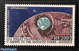 New Caledonia 1962 Telstar Satellite 1v, Mint NH, Science - Transport - Various - Telecommunication - Space Exploratio.. - Ungebraucht