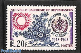 New Caledonia 1968 W.H.O. 1v, Mint NH, Health - Health - Nuovi