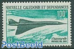 New Caledonia 1969 Concorde 1v, Mint NH, Transport - Concorde - Aircraft & Aviation - Nuovi