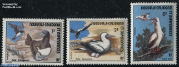 New Caledonia 1976 Sea Birds 3v, Mint NH, Nature - Birds - Nuevos