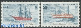 New Caledonia 1982 Ships 2v, Mint NH, Transport - Ships And Boats - Ongebruikt