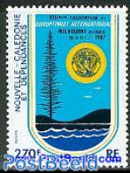 New Caledonia 1987 Soroptimist 1v, Mint NH, History - Nature - Women - Trees & Forests - Ongebruikt