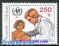 New Caledonia 1988 40 Years W.H.O. 1v, Mint NH, Health - Health - Nuevos