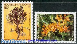 New Caledonia 1989 Flora 2v, Mint NH, Nature - Flowers & Plants - Ongebruikt
