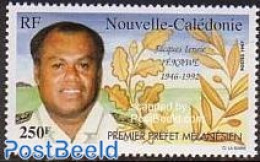 New Caledonia 1997 J.I. Iekawe 1v, Mint NH, History - Politicians - Nuovi