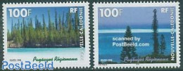 New Caledonia 1998 Landscapes 2v, Mint NH - Ongebruikt