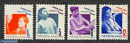 Netherlands 1931 Child Welfare 4v, Unused (hinged), Health - Disabled Persons - Nuovi