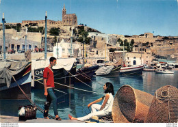 AMORA Prospection -ESCALE A MALTE Port Pittoresque à Gozo -Timbrée, Oblitérée " Malta" 1969  - Reclame