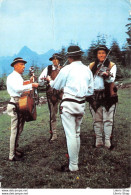 AMORA Prospection -ESCALE EN POLOGNE Musicians - Région De Zakopane -Timbrée, Oblitérée " Warszaw" 1958 ~  - Reclame