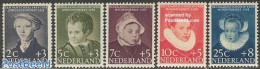 Netherlands 1956 Child Welfare 5v, Mint NH, Art - Paintings - Unused Stamps