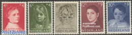 Netherlands 1957 Child Welfare 5v, Mint NH, Art - Paintings - Unused Stamps