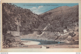 LE PERTUISET ( Loire) - Le Pont Suspendu - Combier Mâcon - Collection Chatard - Other & Unclassified