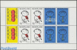 Netherlands 1969 Child Welfare S/s, Mint NH, Performance Art - Music - Art - Children's Books Illustrations - Dick Bruna - Unused Stamps