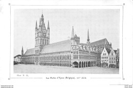 CPA RÉCOMPENSE SCOLAIRE - Pho . N. D.  Les Halles D'Ypres (Belgique), XIV ème Siècle - Ieper
