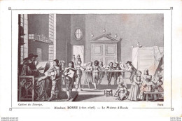 CPA RÉCOMPENSE SCOLAIRE  Abraham BOSSE (1602-1676) Le Maistre D Escole Cabinet Des Estampes # Peintures Tableaux - Peintures & Tableaux