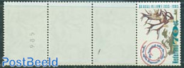 Netherlands 1985 Tourism Coil Stamp Strip Of 5 Stamps, Mint NH, Nature - Various - Deer - Tourism - Ongebruikt