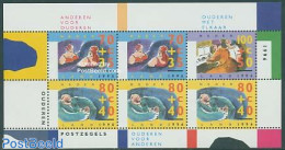 Netherlands 1996 Summer, Senior People S/s, Mint NH, Performance Art - Sport - Music - Swimming - Unused Stamps