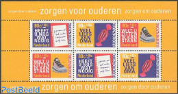 Netherlands 1998 Summer, Senior People S/s, Mint NH, Various - Greetings & Wishing Stamps - Art - Handwriting And Auto.. - Nuevos