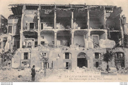 Séisme Du 28 Décembre 1908 - Catastrophe De Messine - Une Maison Coupée En Deux, Place Nationale - Messina