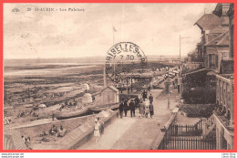 St-AUBIN-sur-MER (22) Cpa 1929 - Le Front De Mer - Magasin "Le Grand Bazar " - Éd. CAP N°28 - Saint Aubin