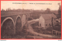 St-COULOMB (I.-et-V.) Cpa ±1930  Vallée De Ste-SUZANNE Et Le Pont ÉD. COMBIER - Saint-Coulomb