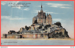 MONT-SAINT-MICHEL (50) Cpa ±1920 Vue Générale (côté Est). General View Of The East Part - Le Mont Saint Michel