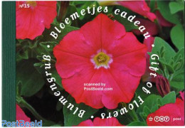Netherlands 2007 Flowers, Prestige Booklet (stamps Contain Real See, Mint NH, Nature - Flowers & Plants - Stamp Booklets - Nuovi