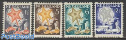 Netherlands 1933 Child Welfare 4v, Syncopatic Perf., Unused (hinged), Various - Folklore - Ungebraucht