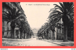 ALGER CPA ± 1910 LE BOULEVARD VICTOR HUGO - COLLECTION IDÉALE P.S N°35  - Algerien