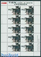 Netherlands 1998 Cats M/s, Mint NH, Nature - Cats - Nuevos