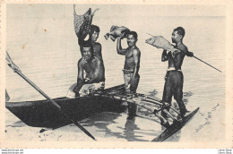 Propagande Catholique Jésuite - Iles CAROLINES Canaques Revenant De La Pêche . Ed Jésuites Missionnaires Lyon - Andere & Zonder Classificatie