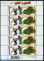 Netherlands 2000 Sjors & Sjimmie M/s, Mint NH, Art - Comics (except Disney) - Unused Stamps