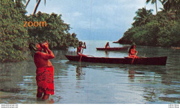TAHITI -  L'appel Pour La Préparation De La  Pêche Aux Cailloux à Bora-Bora - Sincere Photo Cinema  - Tahiti