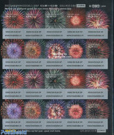 Netherlands 2007 Christmas Lottery Stamps M/s (2x10v), Mint NH, Religion - Christmas - Art - Fireworks - Nuevos