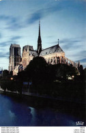 NOTRE-DAME DE PARIS ET LA SEINE EN 1974 - EDITIONS CHANTAL - Notre Dame De Paris