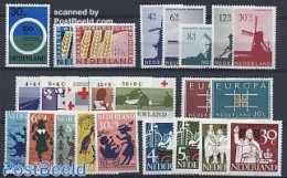 Netherlands 1963 Yearset 1963 (24v), Mint NH, Various - Yearsets (by Country) - Unused Stamps