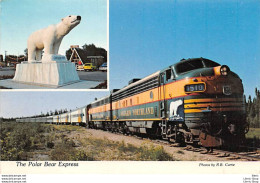 THE POLAR BEAR EXPRESS - COCHRANE TO MOOSONEE, ONTARIO # TRAINS # US - Eisenbahnen