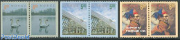 Norway 1999 Tourism 3x2v [:], Mint NH, Nature - Religion - Various - Birds - Ducks - Churches, Temples, Mosques, Synag.. - Nuevos
