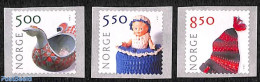 Norway 2001 Handicrafts 3v S-a, Mint NH, Various - Textiles - Art - Handicrafts - Unused Stamps