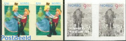 Norway 2002 Fairy Tales, Legends 2x2v S-a, Mint NH, Art - Children's Books Illustrations - Fairytales - Unused Stamps