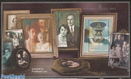 Norway 2003 King Olav V S/s, Mint NH, History - Kings & Queens (Royalty) - Unused Stamps