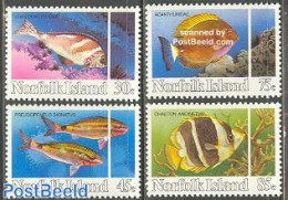 Norfolk Island 1984 Fish 4v, Mint NH, Nature - Fish - Fishes