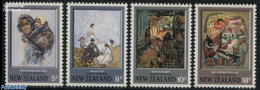 New Zealand 1973 Hodgkins Paintings 4v, Mint NH, Art - Modern Art (1850-present) - Paintings - Unused Stamps