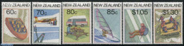 New Zealand 1987 Tourism & Sport 6v, Mint NH, Sport - Transport - Various - Fun Sports - Mountains & Mountain Climbing.. - Nuevos