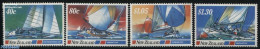 New Zealand 1987 Yacht Races 4v, Mint NH, Sport - Sailing - Sport (other And Mixed) - Neufs