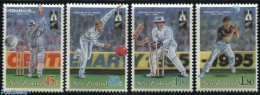 New Zealand 1994 Cricket 4v, Mint NH, Sport - Cricket - Sport (other And Mixed) - Neufs