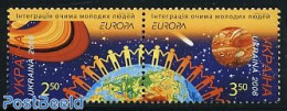 Ukraine 2006 Europa, Integration 2v [:], Mint NH, History - Various - Europa (cept) - Maps - Geographie