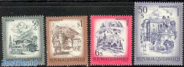 Austria 1975 Definitives 4v, Mint NH, Religion - Churches, Temples, Mosques, Synagogues - Ongebruikt